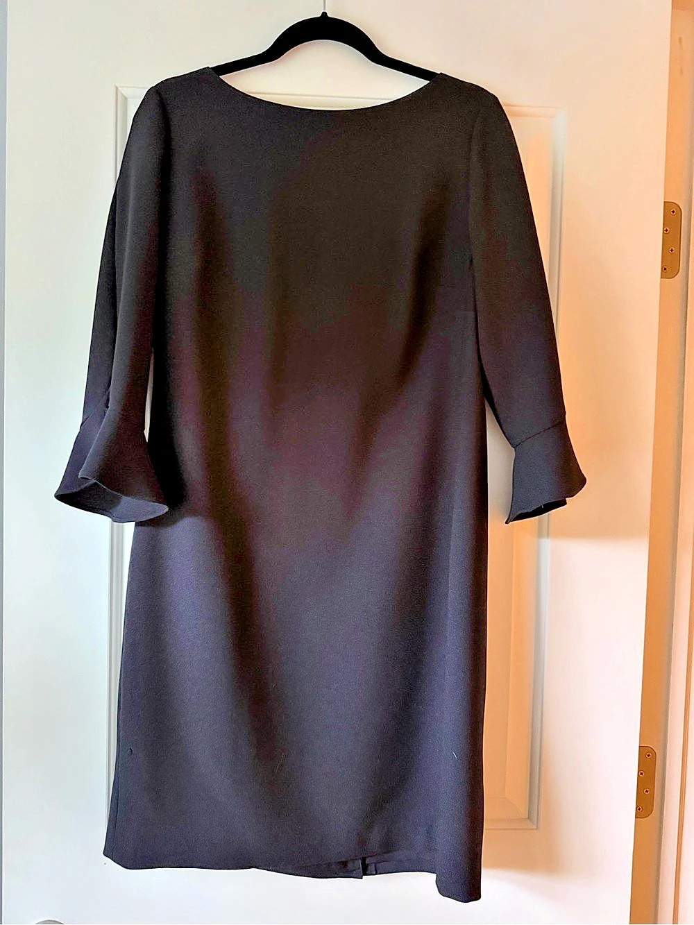 Karl Lagerfeld Midi Dress in Black Size 12 NWOT